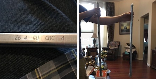 User submitted photos of a window balance.