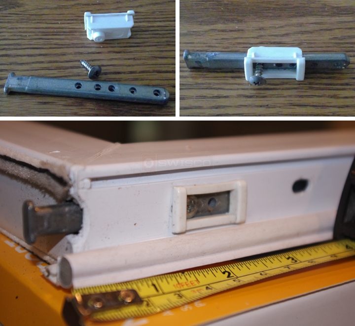 User submitted photos of window hardware.