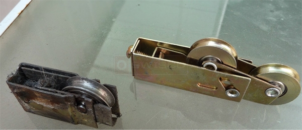 Stainless steel rollers 