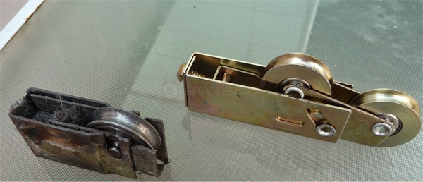 Stainless steel rollers
