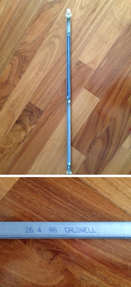 Window balance for non tilt window 1/2 inch wide 27 inch long