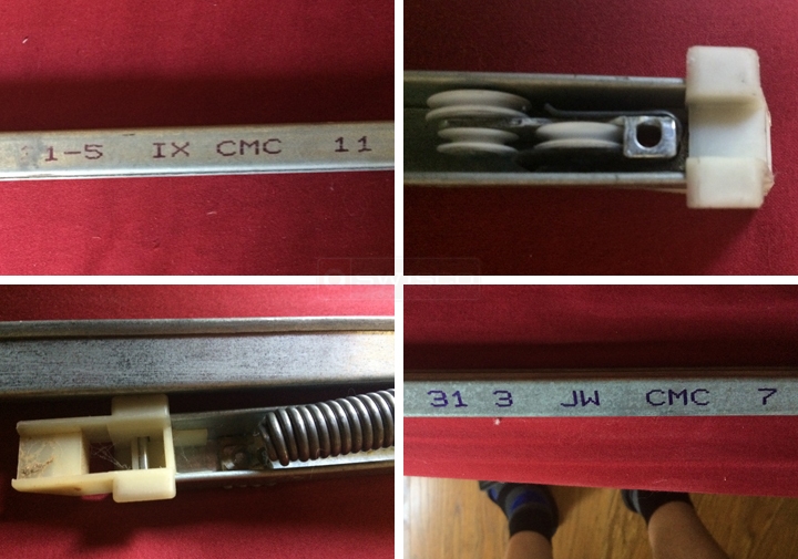 User submitted photos of a window balance.