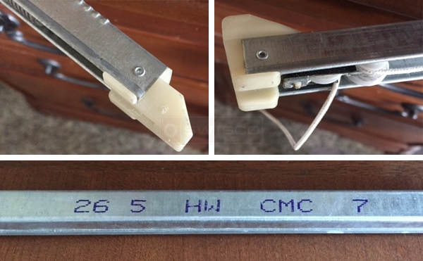User submitted photos of a window balance.