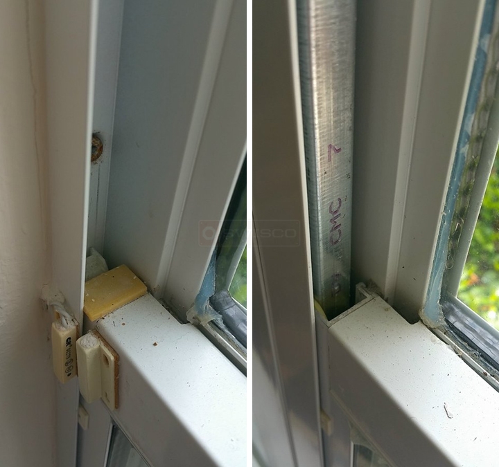 User submitted photos of window hardware.