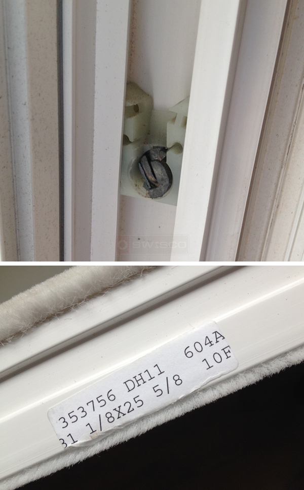 User submitted photos of window hardware.