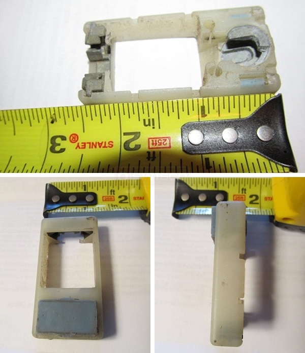 Vinyl Window Pivot Shoe.