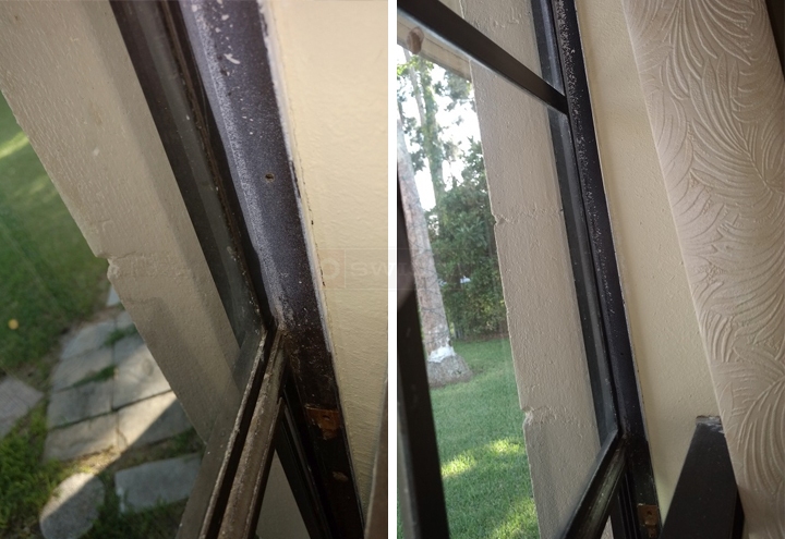 User submitted photos of window hardware.