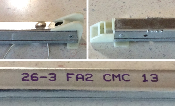 User submitted photos of a window balance.