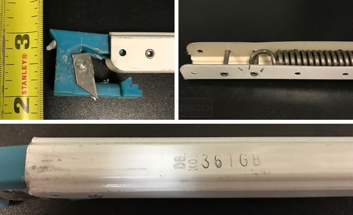 User submitted photos of a window balance.