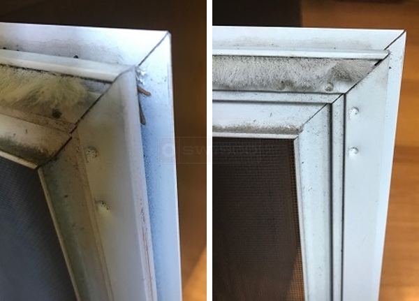 User submitted photos of window hardware.