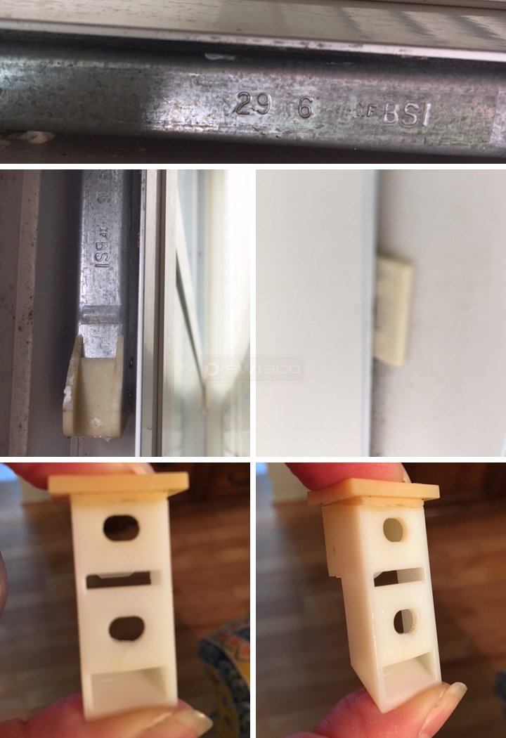 User submitted a diagram of door hardware.