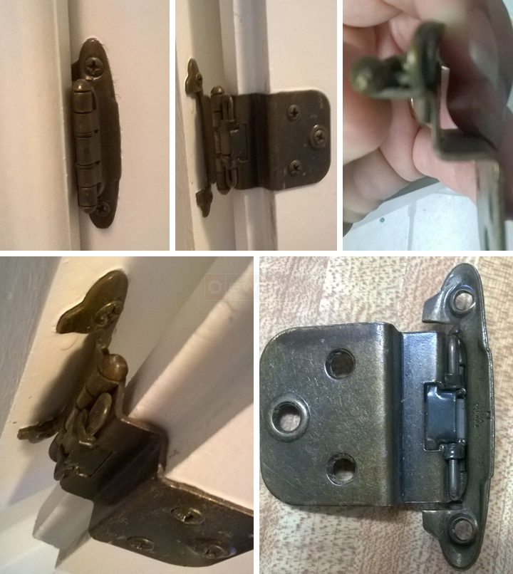 User submitted photos of a cabinet hinge.