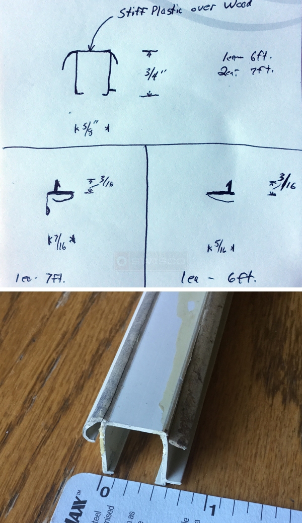 User submitted photos of window hardware.