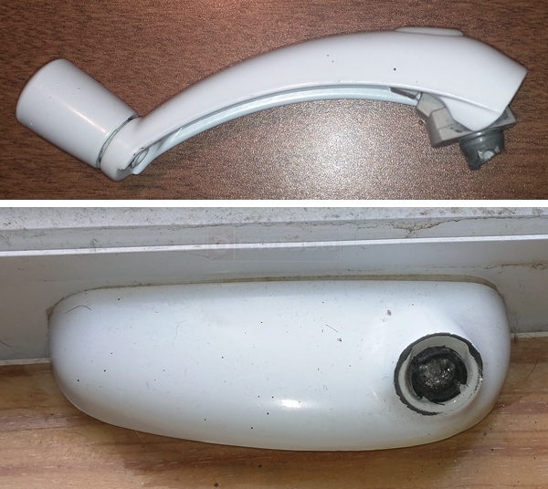 User submitted photos of a window operator.