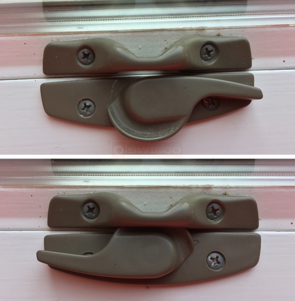 User submitted photos of a window lock & keeper.