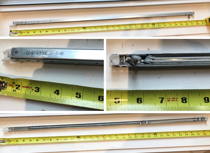 User submitted photos of a window balance.