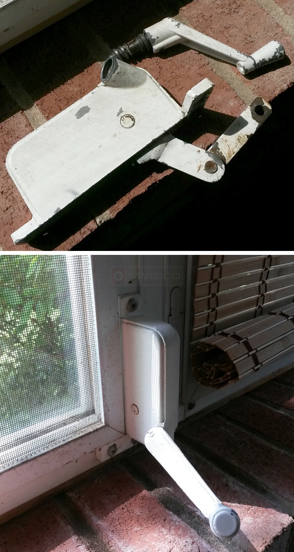 User submitted photos of a window operator.