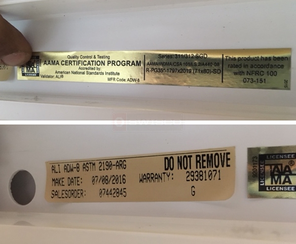 User submitted photos of door hardware.