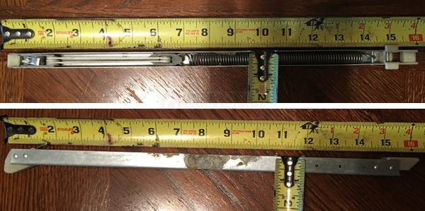 User submitted photos of a window balance.