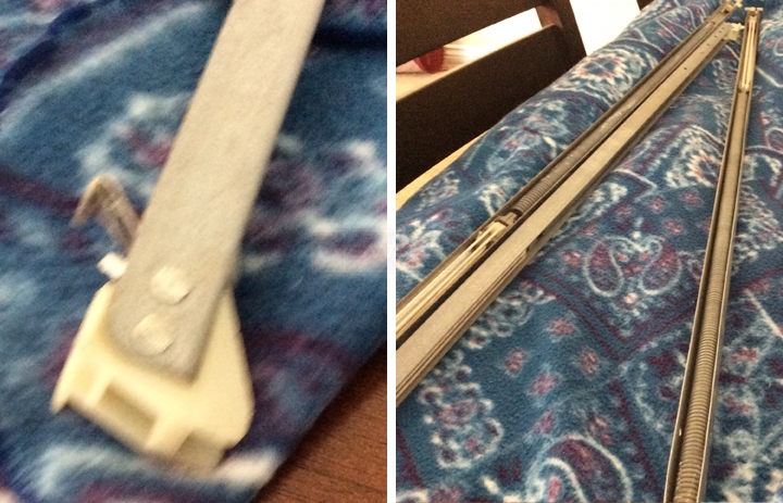 User submitted photos of a window balance.