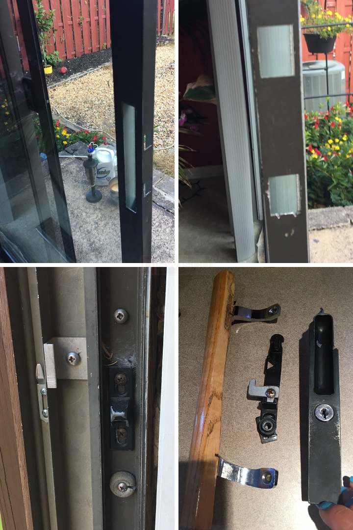 Fwd Sliding door handle replacement needed