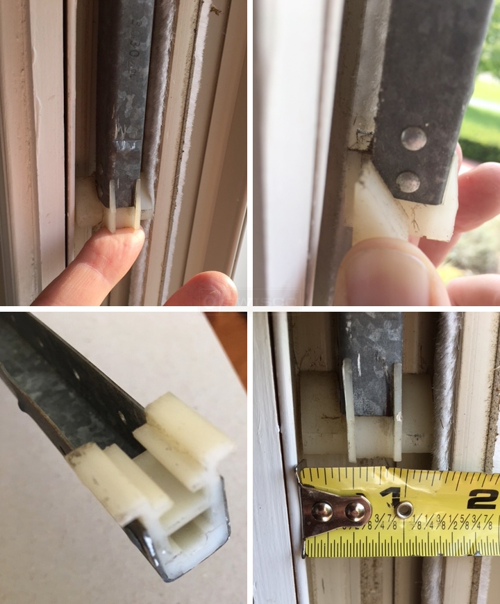 User submitted photos of a window balance.