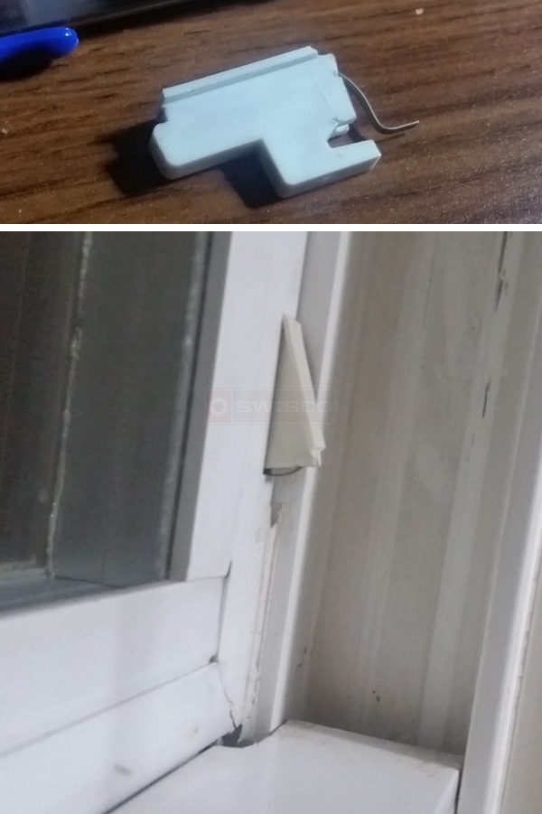 User submitted photos of a vent lock.