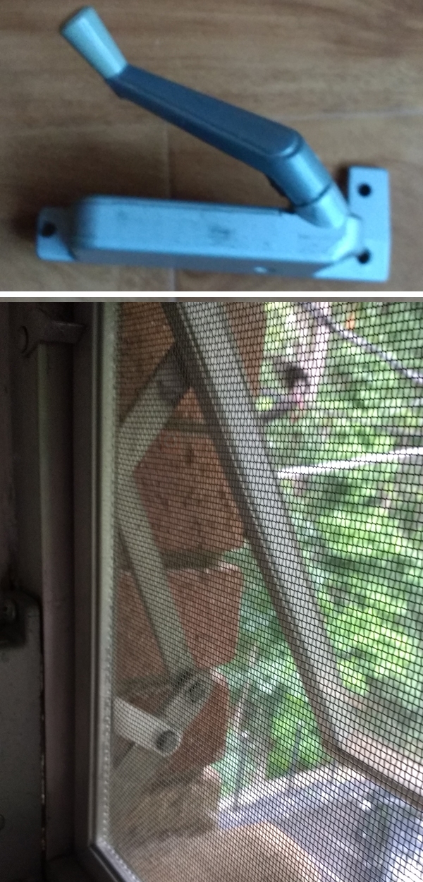 User submitted photos of a window operator.