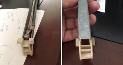 User submitted photos of a window balance.