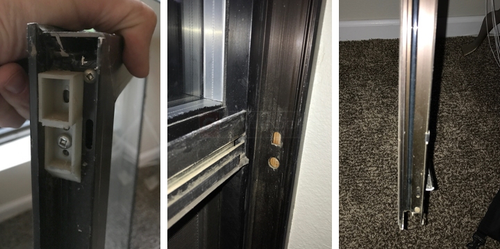 User submitted photos of window hardware.