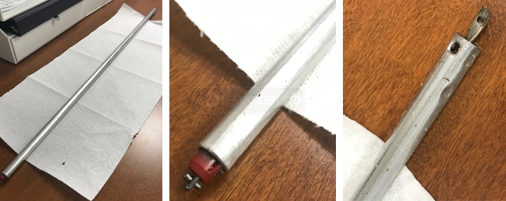 User submitted photos of a window balance.