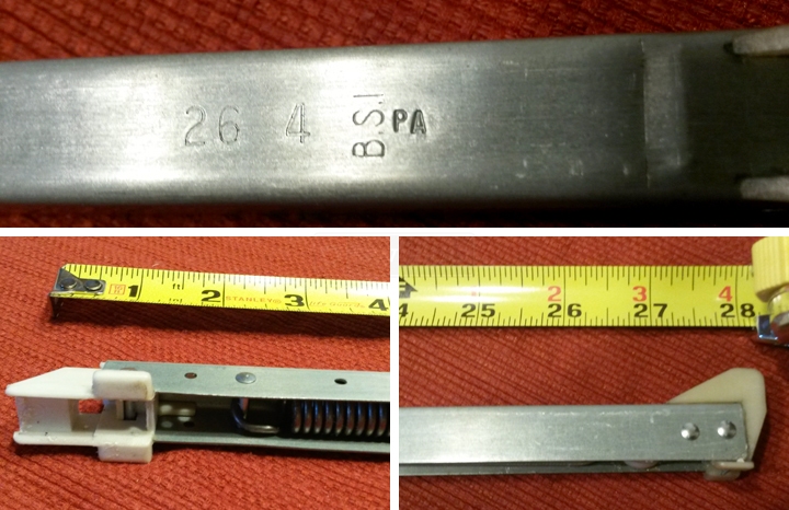 User submitted photos of a window balance.