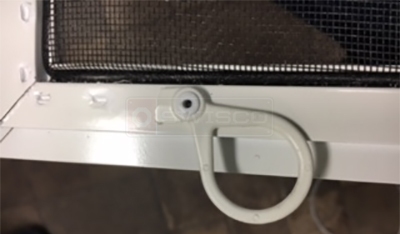 User submitted a photo of window hardware.