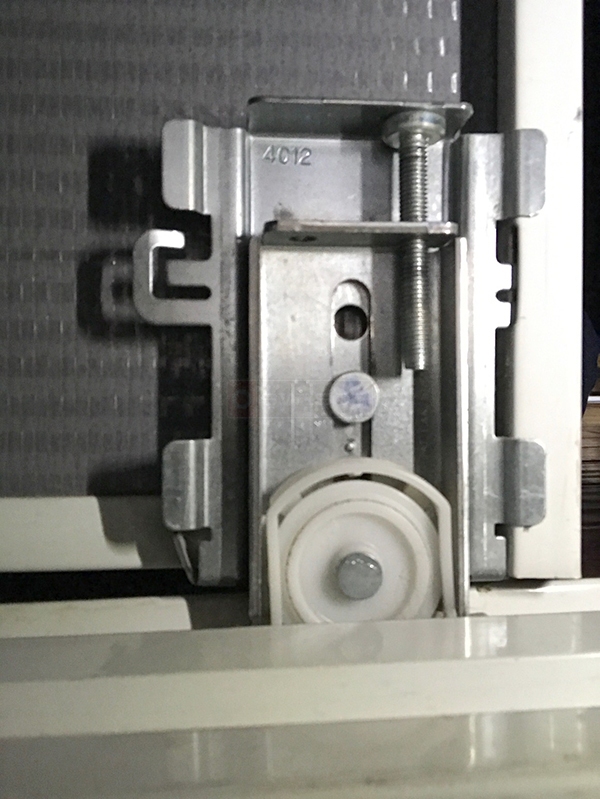 mirror closet door replacement roller assembly