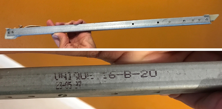 User submitted photos of a window balance.