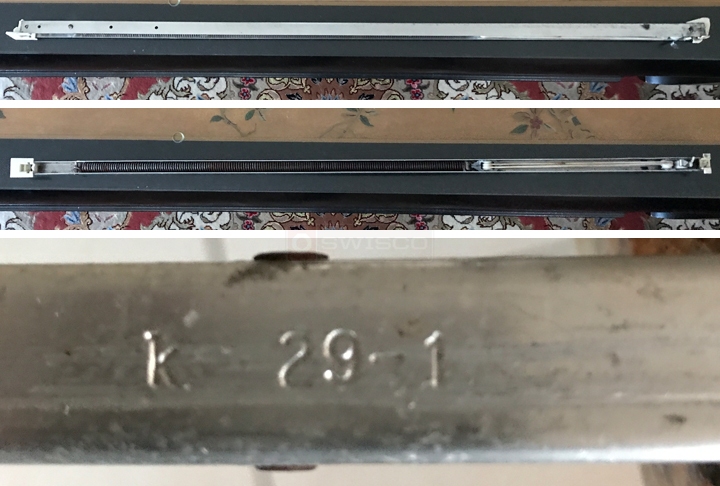 User submitted photos of a window balance.