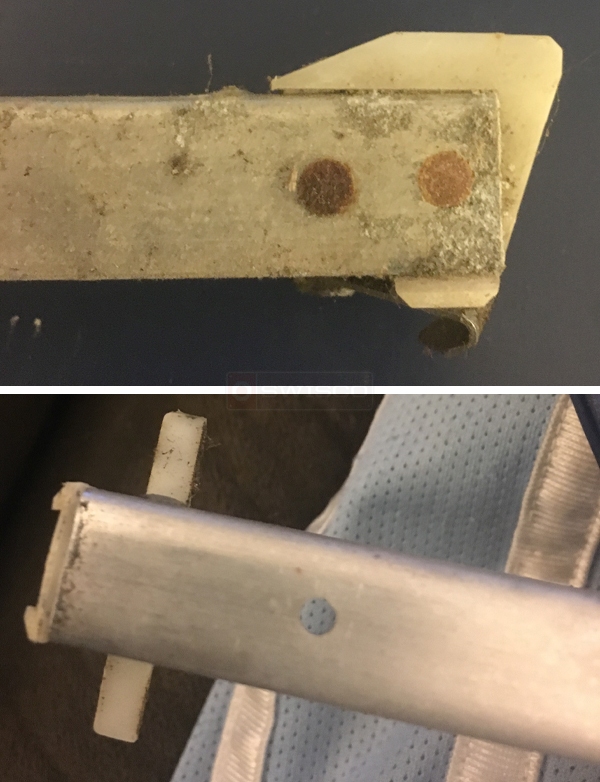 User submitted photos of a window balance.