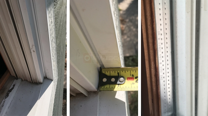 User submitted photos of window hardware.