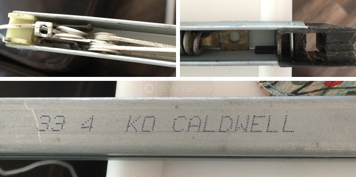 User submitted photos of a window balance.