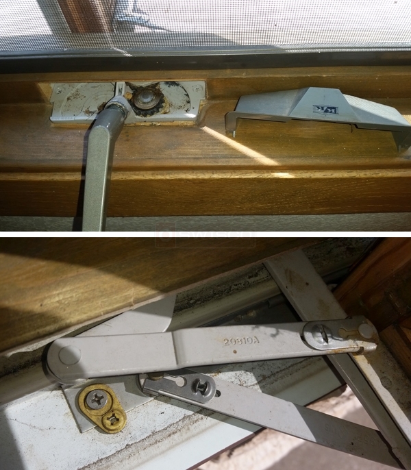 User submitted photos of a window operator.