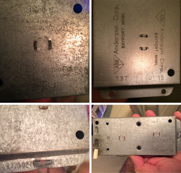 User submitted photos of a window balance.