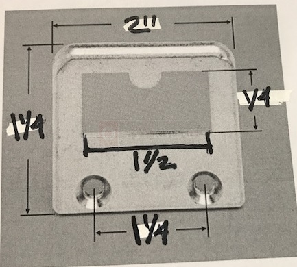 ssh lock dimensions
