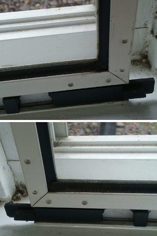 User submitted photos of window hardware.