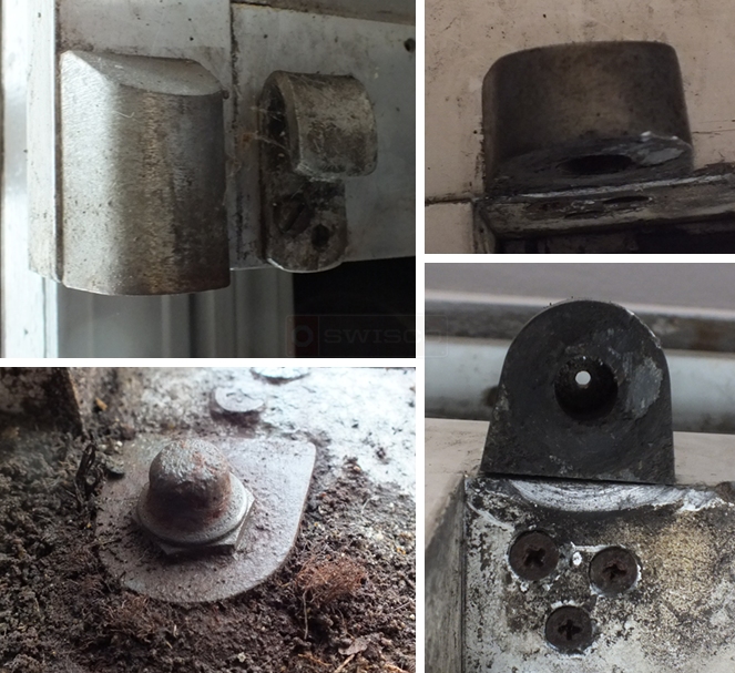Commercial hinges