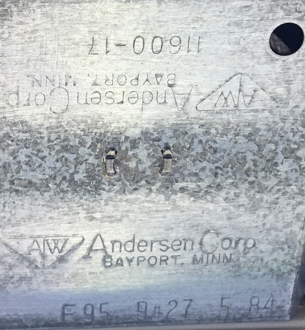 Andersen windows sash spring balance replcement.