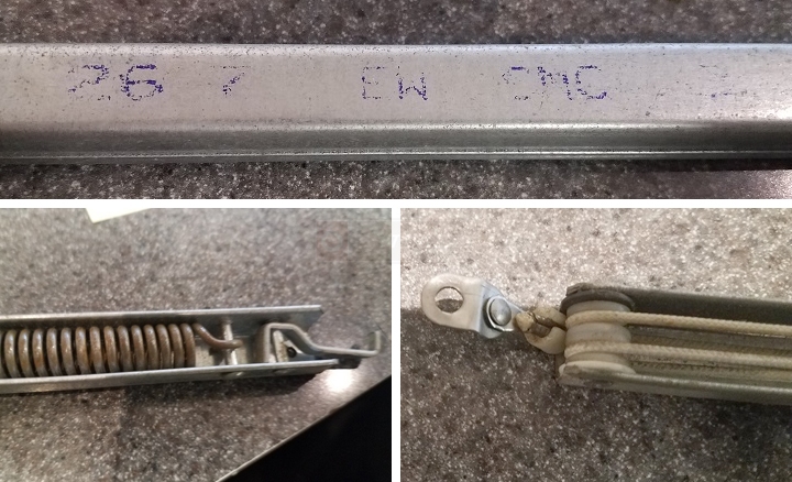 User submitted photos of a window balance.