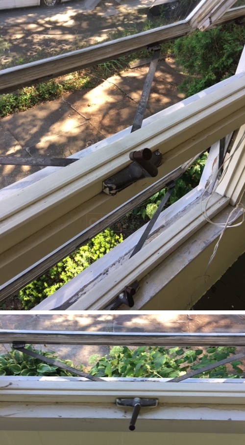 User submitted photos of a window operator.