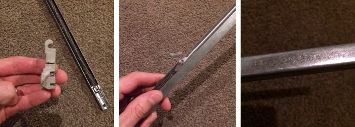 User submitted photos of a window balance.