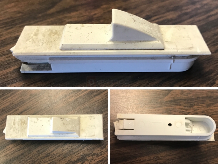 User submitted photos of a tilt latch.