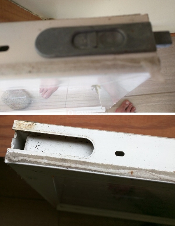 User submitted photos of a tilt latch.